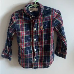 Boys button up